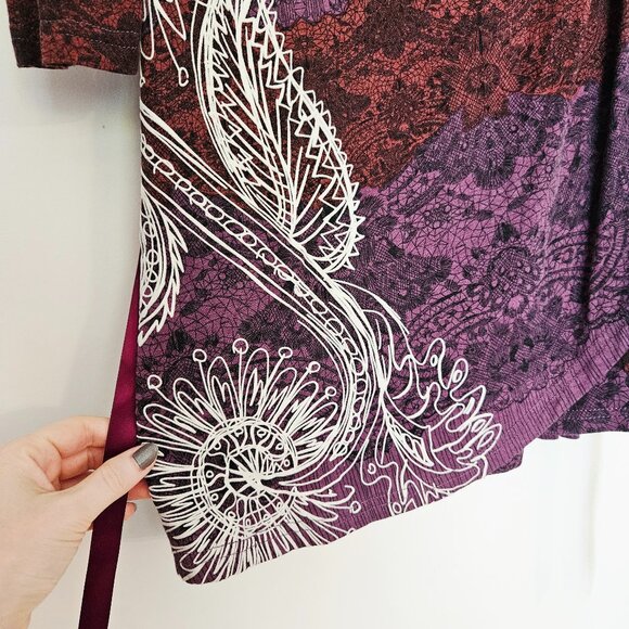 Purple burgundy Desigual dress - Picture 6 of 11